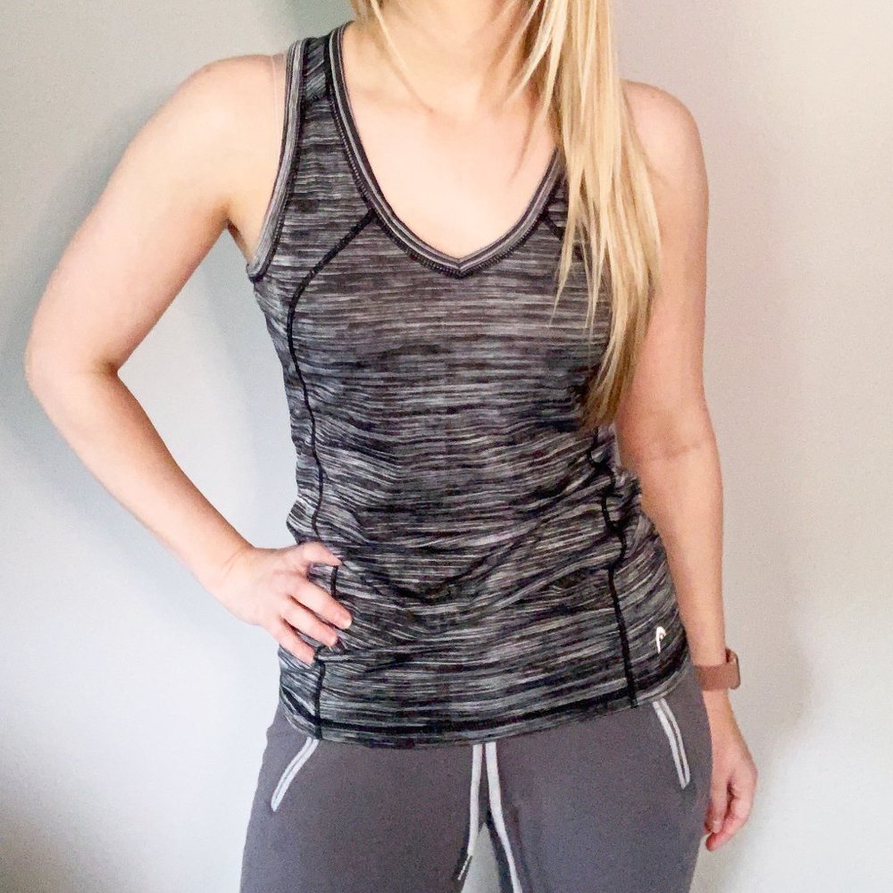 Head Heather Gray Athletic Top, XS
